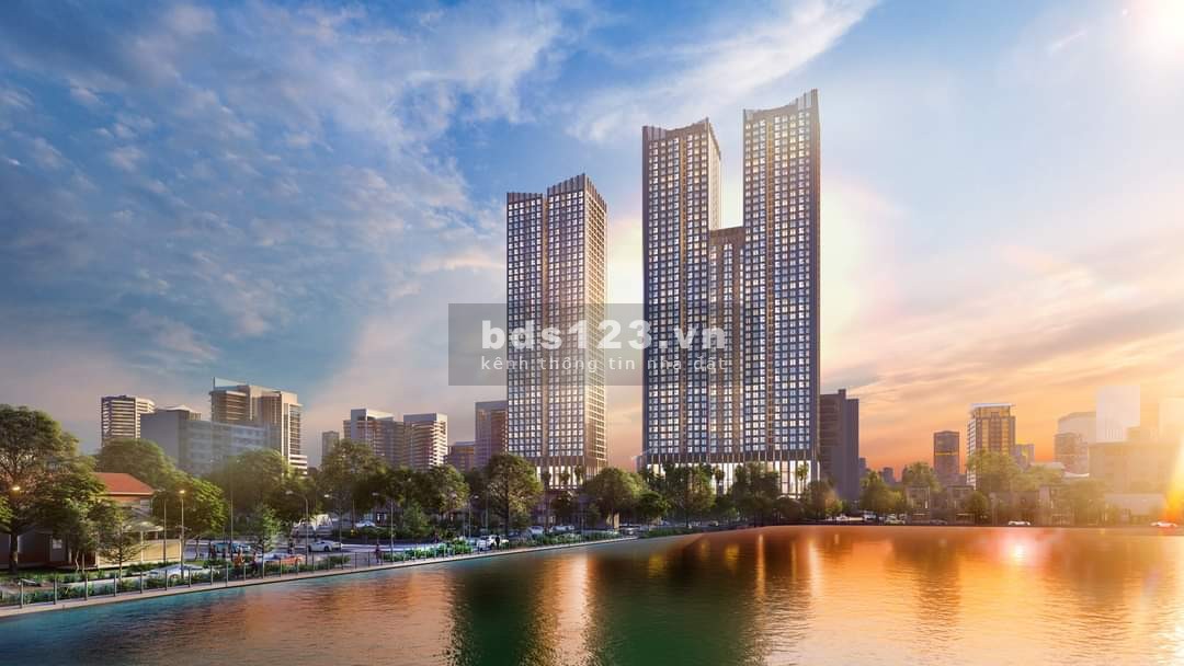 Quỹ căn 2 ngủ 2 vệ sinh view hồ Văn Quán diện tích 90m2. Giá chỉ từ 45 triệu/m2 (Bao gồm VAT)