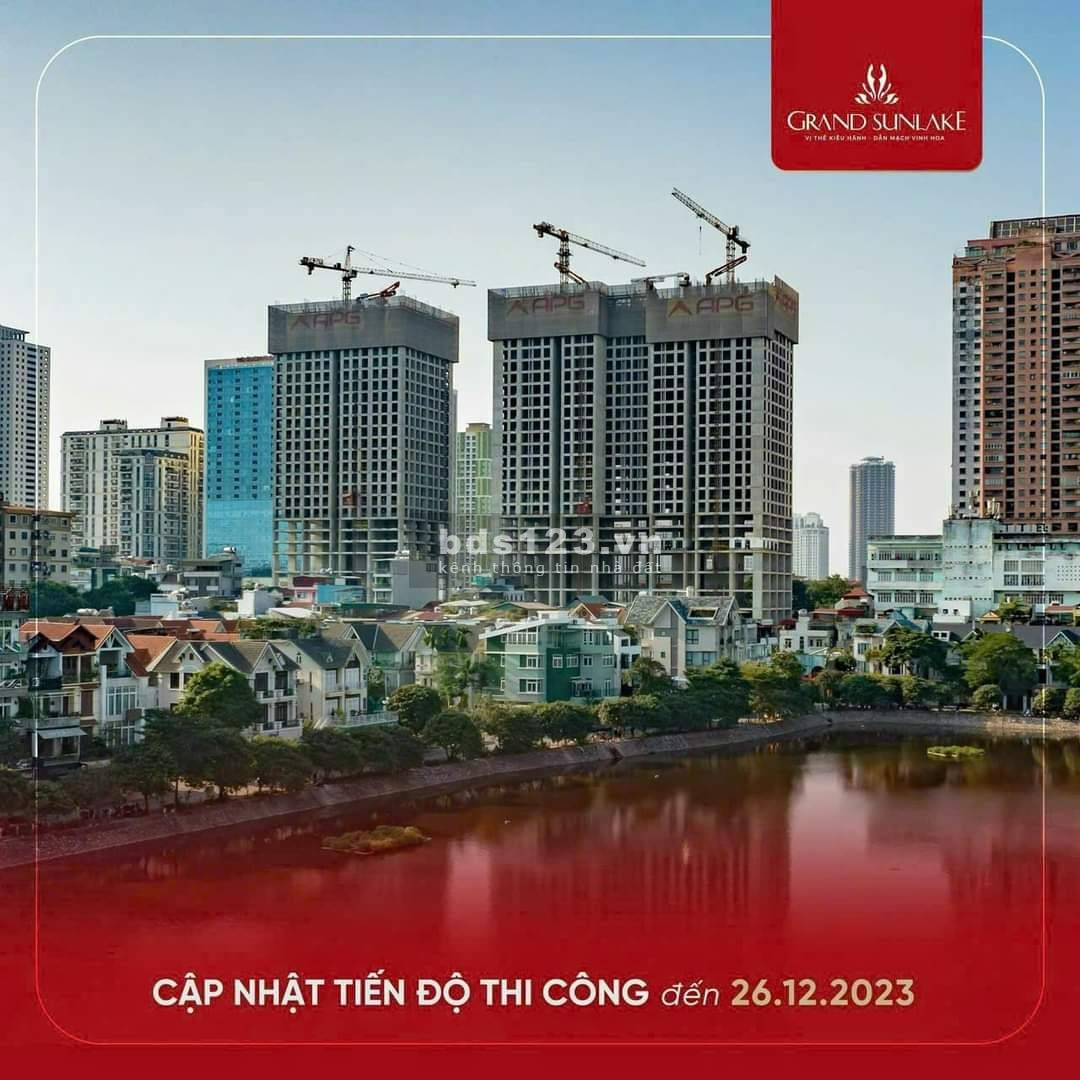 Quỹ căn 2 ngủ 2 vệ sinh view hồ Văn Quán diện tích 90m2. Giá chỉ từ 45 triệu/m2 (Bao gồm VAT)