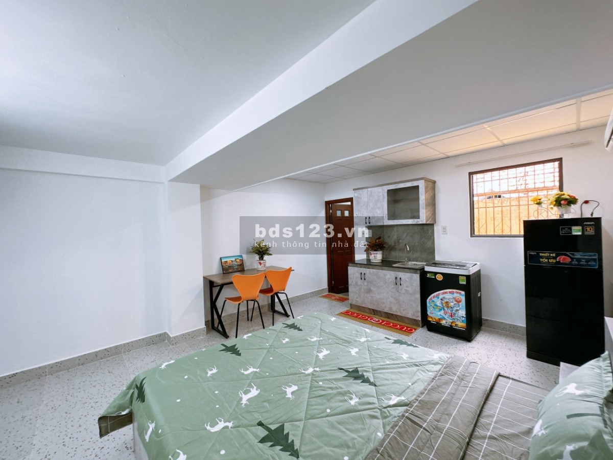 Phòng Studio 30m2, Full Nội Thất Mới, Giờ Giấc Tự Do, Không Chung Chủ
