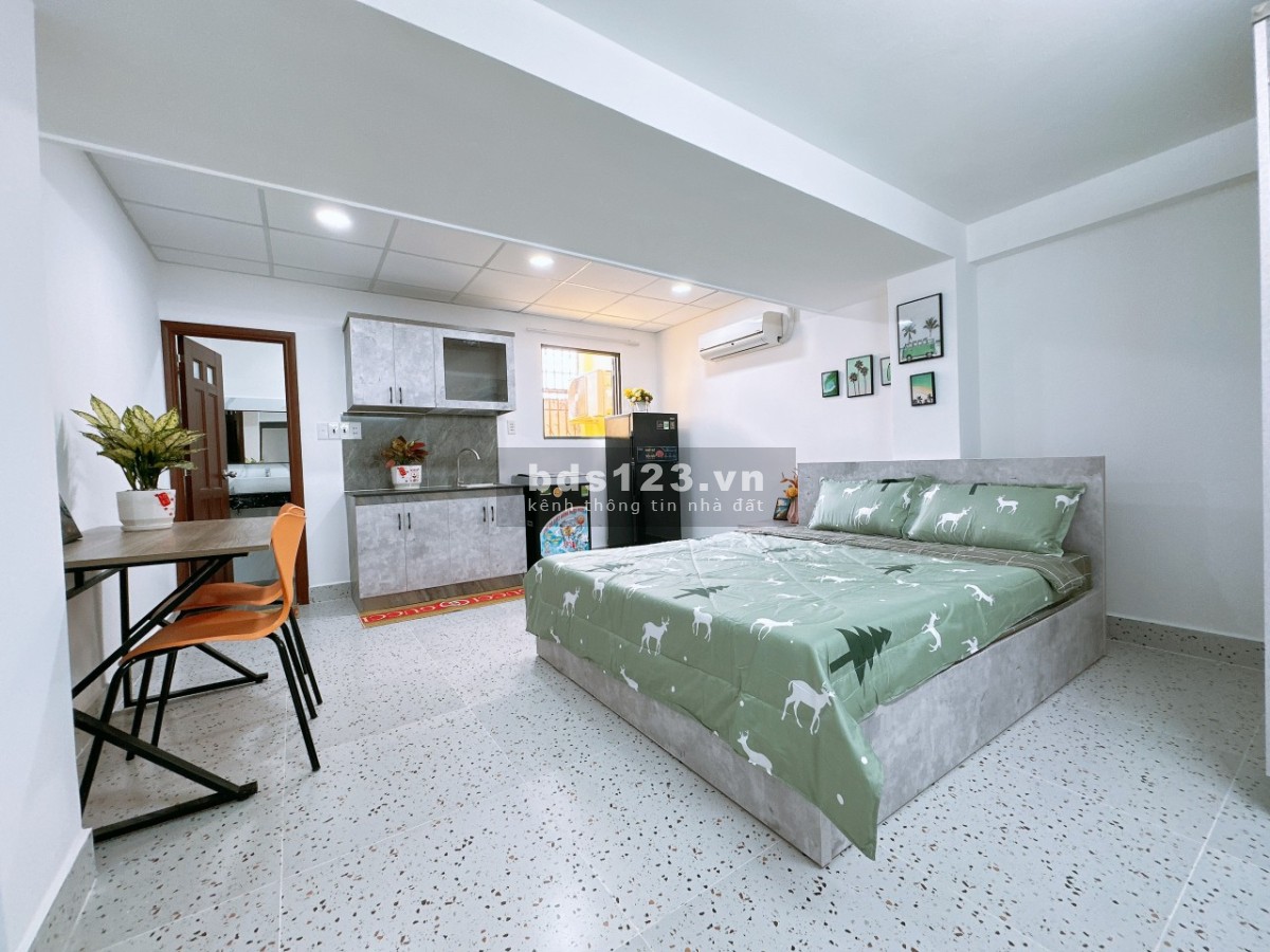 Phòng Studio 30m2, Full Nội Thất Mới, Giờ Giấc Tự Do, Không Chung Chủ