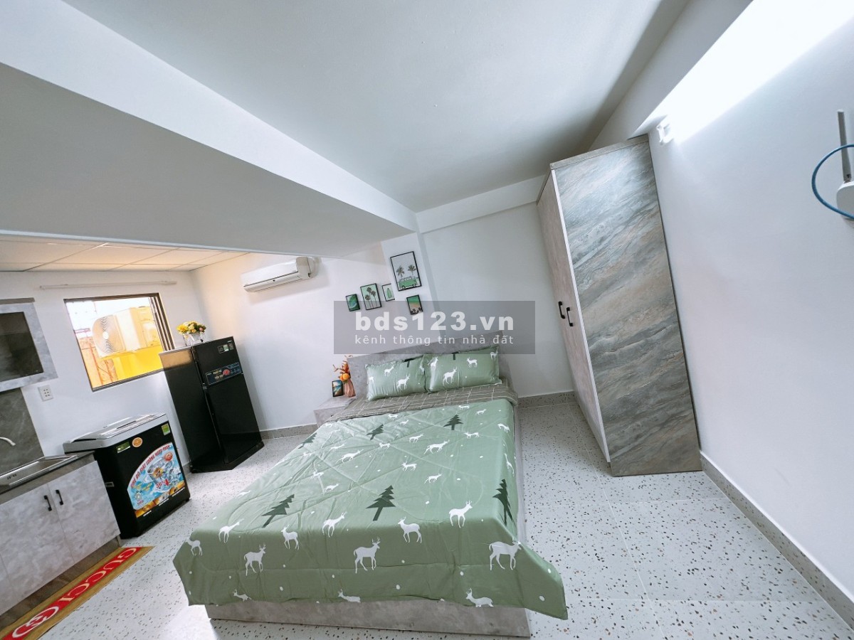 Phòng Studio 30m2, Full Nội Thất Mới, Giờ Giấc Tự Do, Không Chung Chủ