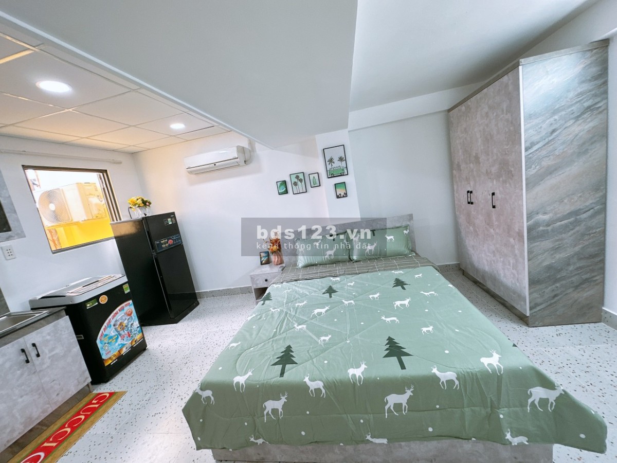 Phòng Studio 30m2, Full Nội Thất Mới, Giờ Giấc Tự Do, Không Chung Chủ