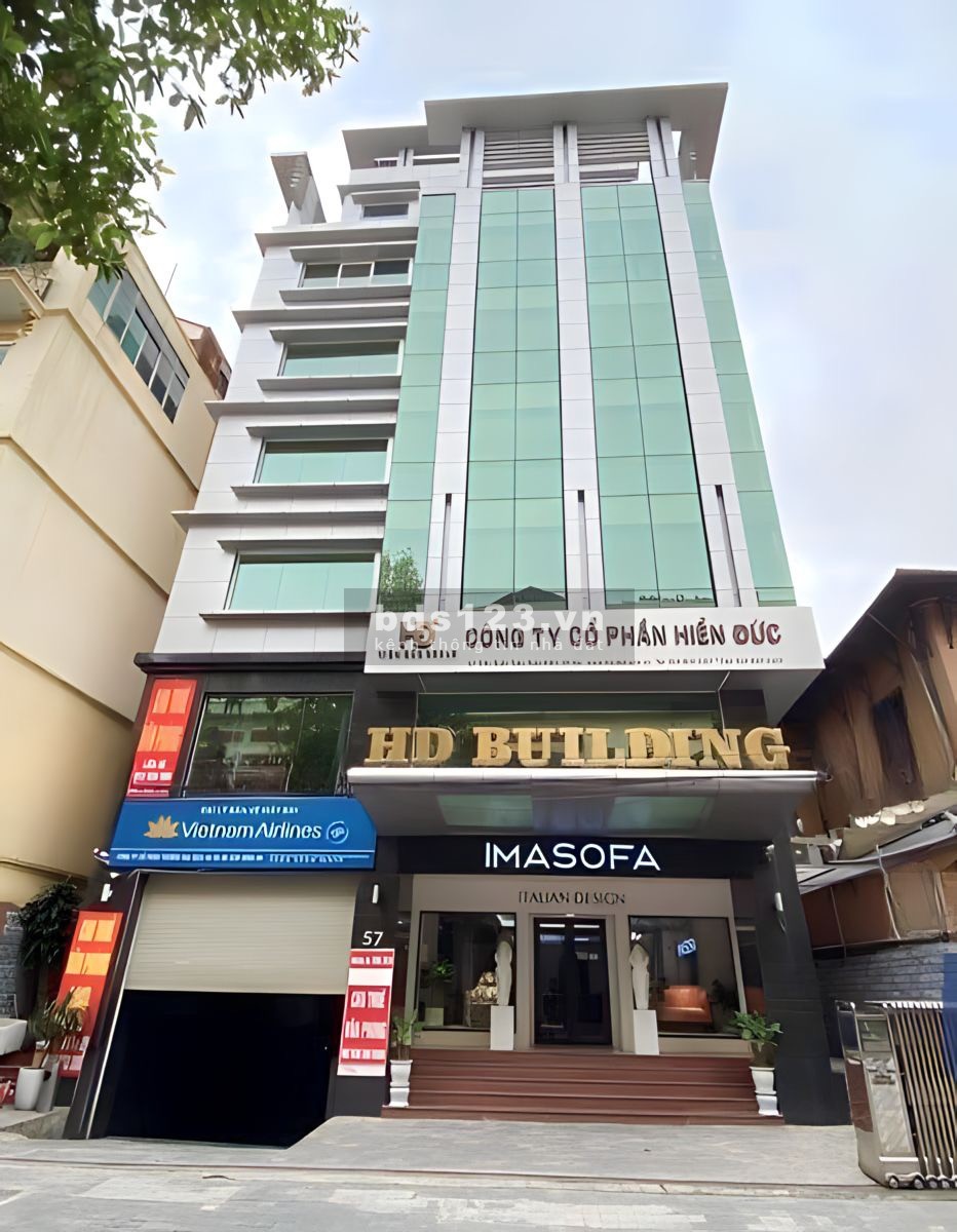 Cho thuê Vp view đẹp DT 120m2, 150m2 tại mặt phố Trần Quốc Toản, Hoàn Kếm, HN. T1/2024.