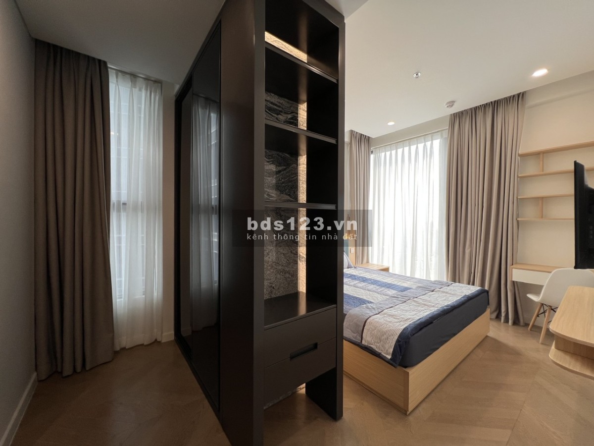 Cho thuê căn hộ Full nội thất 2PN - 75m2 View Hồ bơi Lumiere Riverside, P.Thảo Điền, Q.2 giá 30tr/th