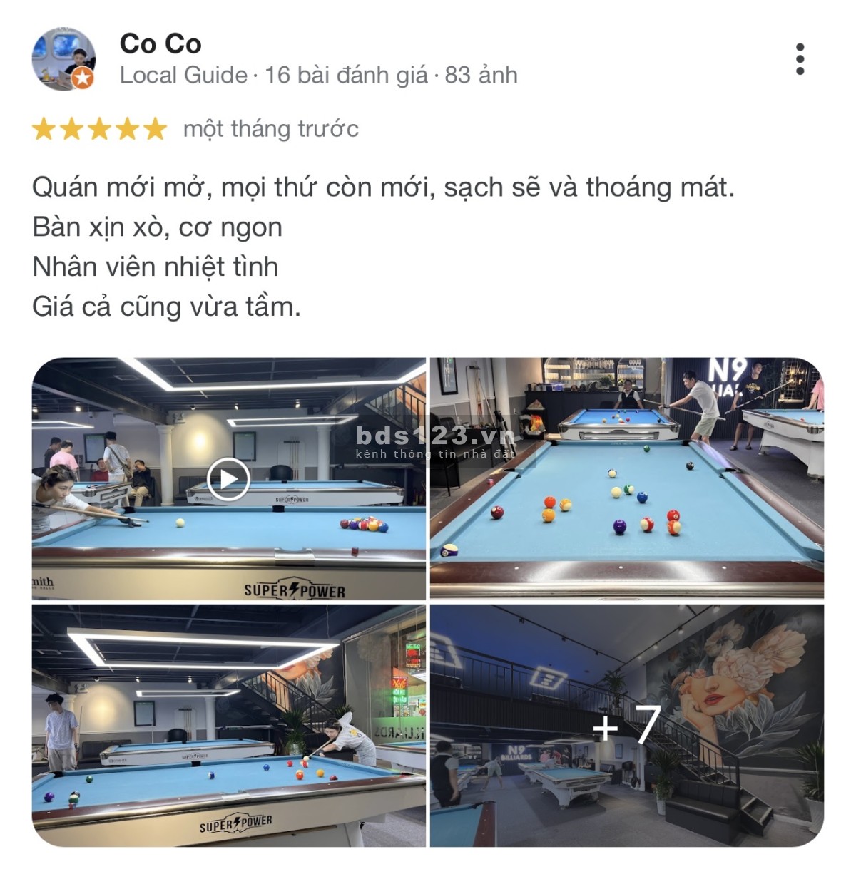 Chính chủ sang gấp CLB BIDA N9 BILLIARDS Quận 8 Cao cấp