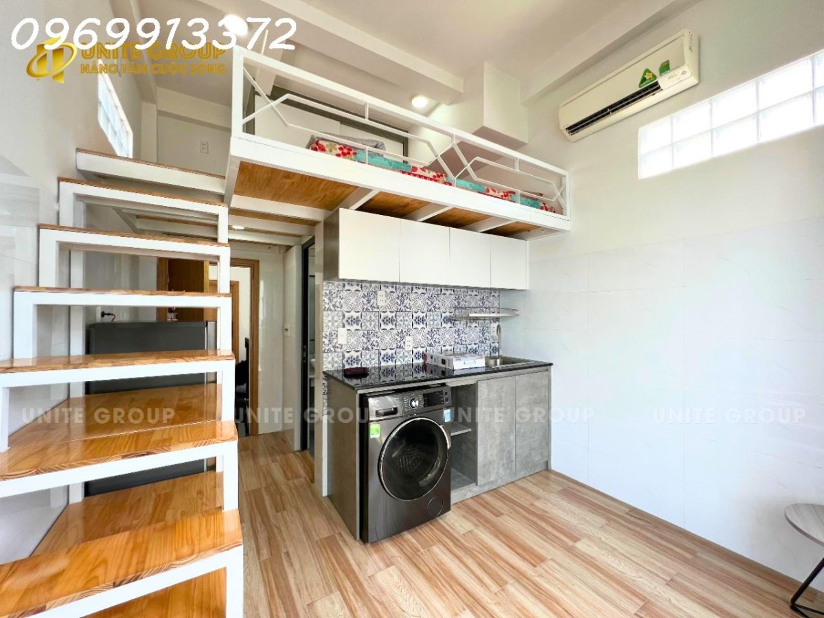 Duplex 35m2 Full nội thất, cửa sổ, bancol máy giặt riêng đường Bùi Đình Tuý Bình Thạnh