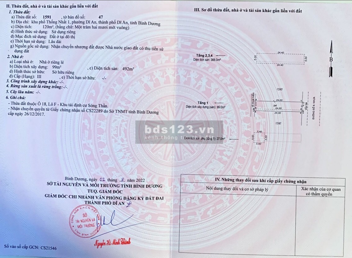 (Có Thương Lượng) chính chủ bán nhà trọ 46 phòng tại Dĩ An, Bình Dương