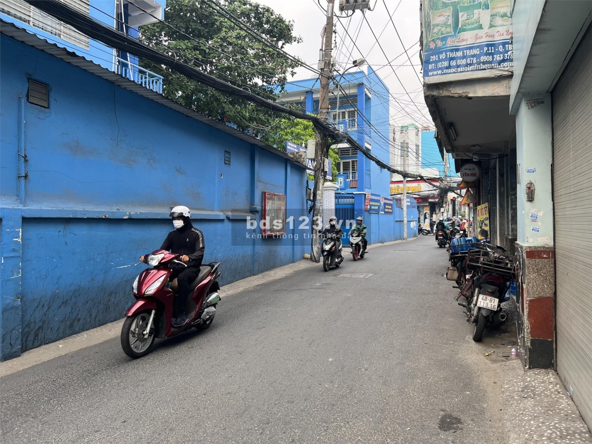***Bán nhà mặt tiền Tân Bình, mặt tiền Võ Thành Trang; 4*16; 3 tầng