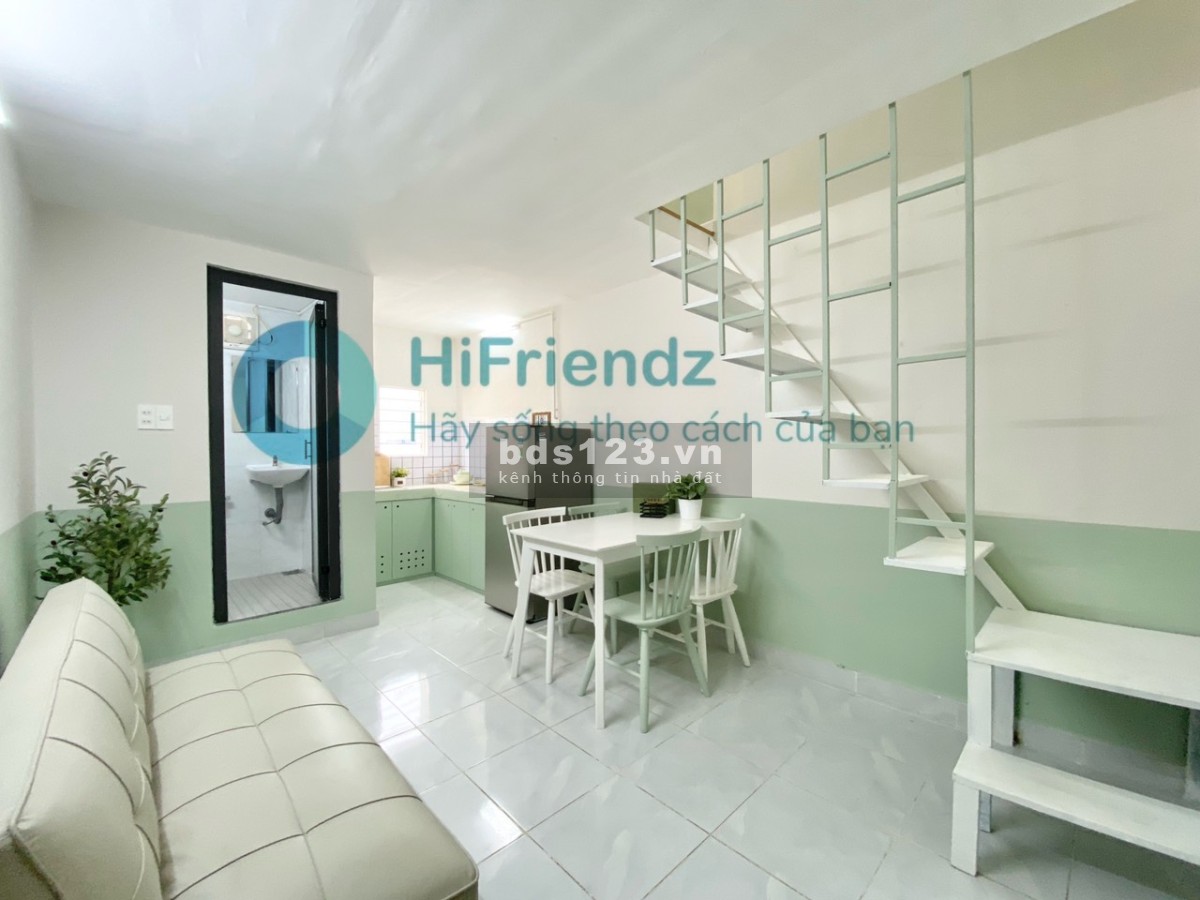 Duplex rộng 35m2 ngay Đại học FPT decor cực xinh, giờ giấc tư do