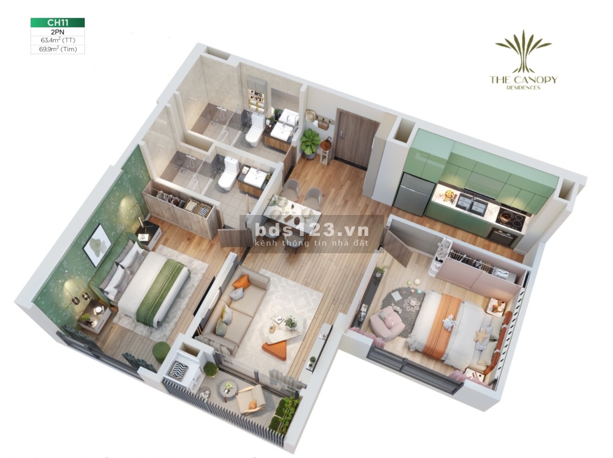 Bom tấn TC3 Canopy mở bán - Chiếc khấu mua sớm 10% - Ký HĐMB chỉ 10%