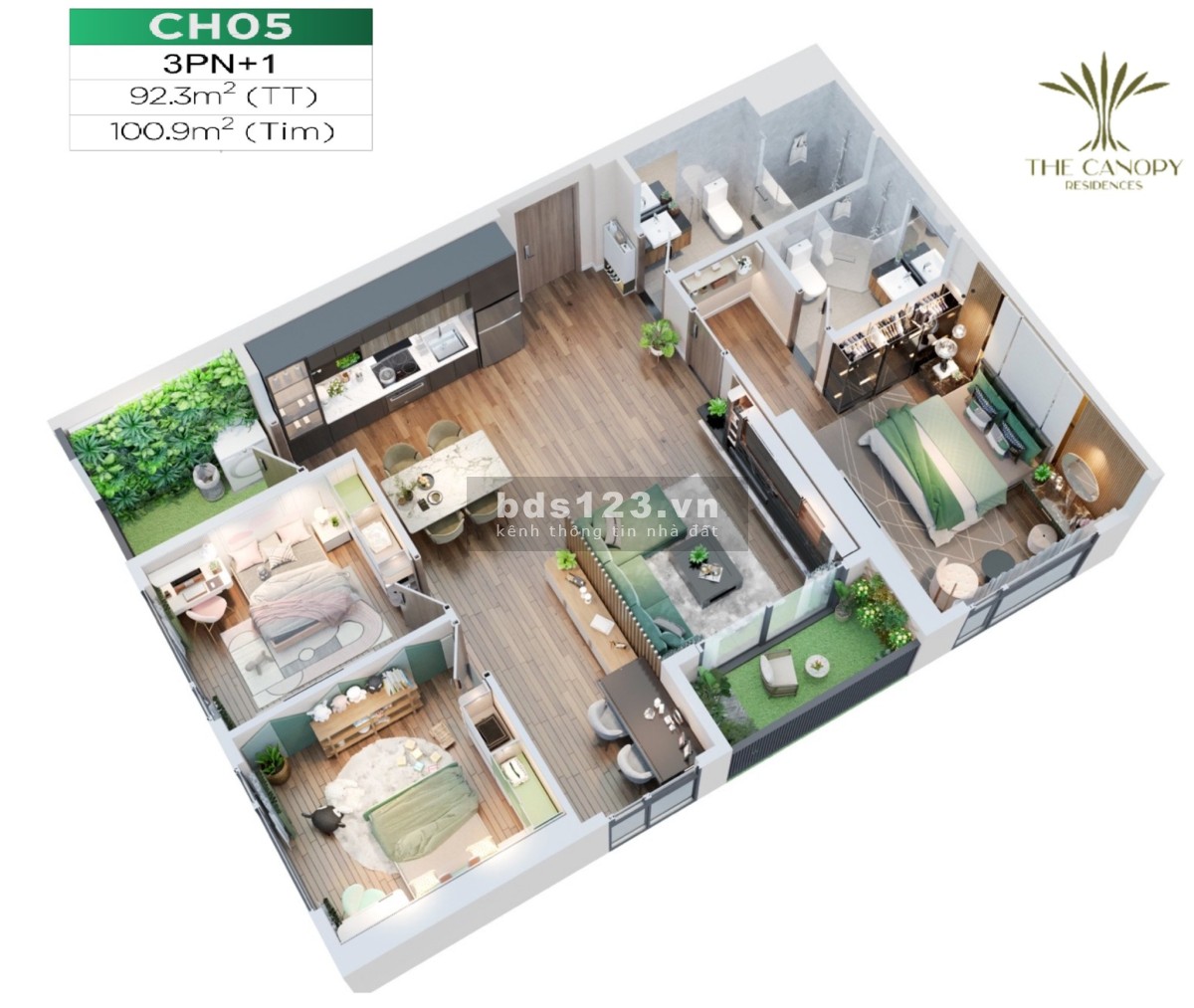 Bom tấn TC3 Canopy mở bán - Chiếc khấu mua sớm 10% - Ký HĐMB chỉ 10%