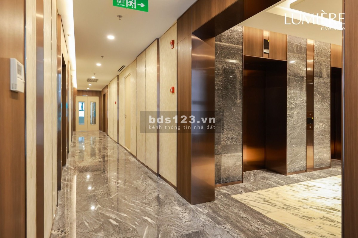 Bán căn hộ hàng hiệu 1n+1 45m Lumiere Evergreen trung tâm Smart City giá 2.6 Tỷ
