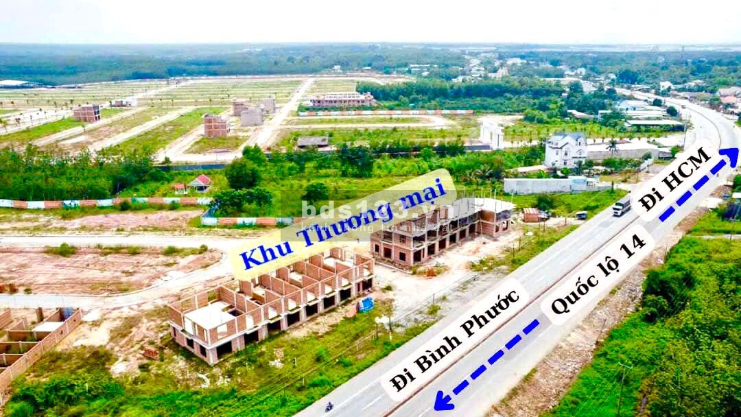 Bán gấp đất nền mặt tiền ĐT 742, đối diện cổng KCN Tân Bình
