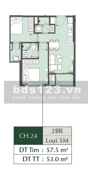 Bán căn hộ hàng hiệu 2N2WC 58m Lumiere lõi trung tâm đại đô thị Vinhomes Smart City giá 3,4 tỷ