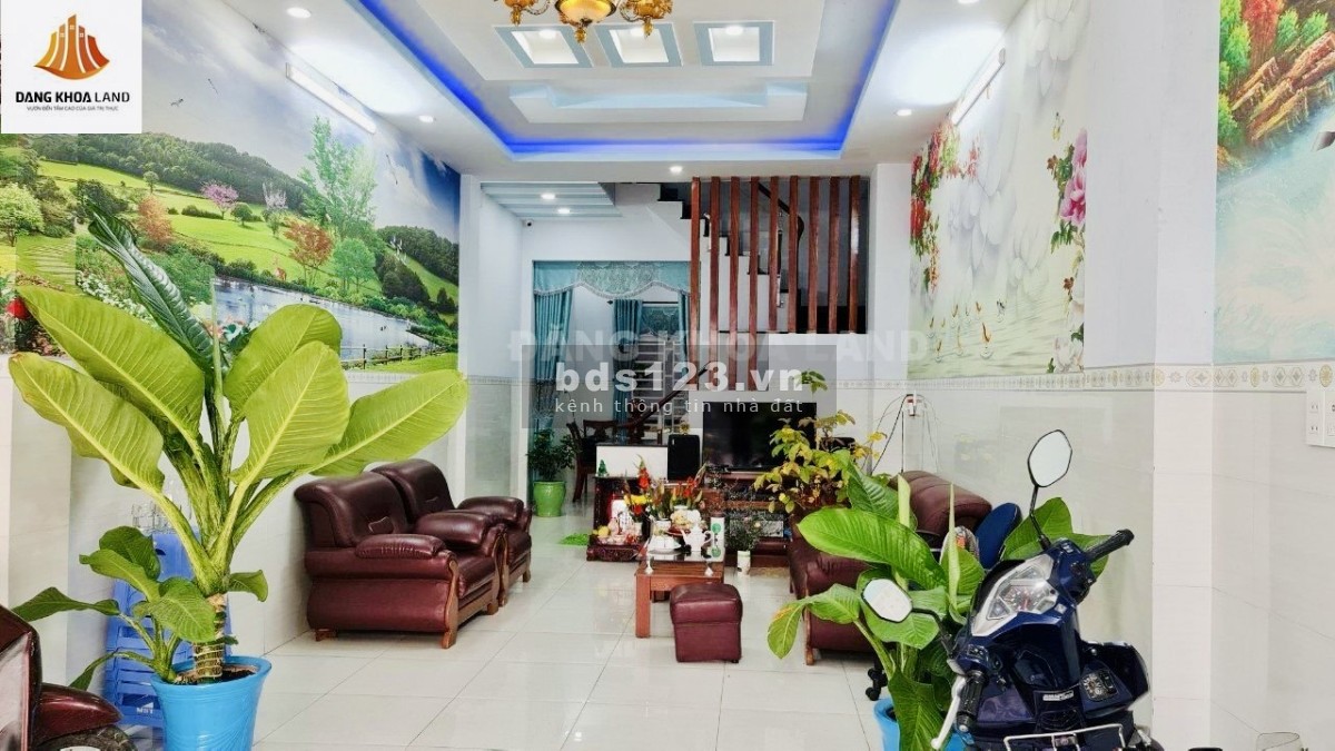 Nhà Mặt Tiền - 1Trệt 2Lầu - Khu phố Lê Trọng Tấn( Chợ Việt Lập) Kế CC Himlam Primer - DT 72m2 giá TL