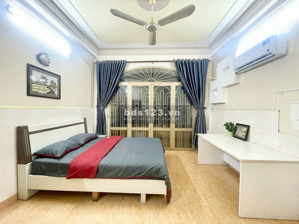 Cho thuê tòa nhà mặt tiền chợ Lớn Quận 6170tr/th - 12 x 20 - 36 CHDV - 5 Tầng Đang full 36 phòng