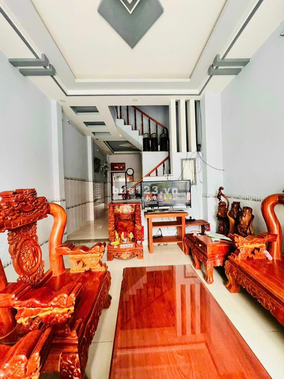 Giảm 500 Triệu- Nhà 2Tầng đường thông Ô tô - Gần Chợ Tăng Nhơn Phú A- DT gần 100m2 - 5.9 tỷ