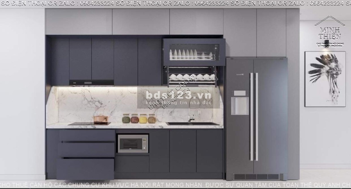(Chung Cư Vinhomes D’capitale Trần duy hưng) Cho Thuê Căn 2 Ngủ Full Nội Thất giá tốt