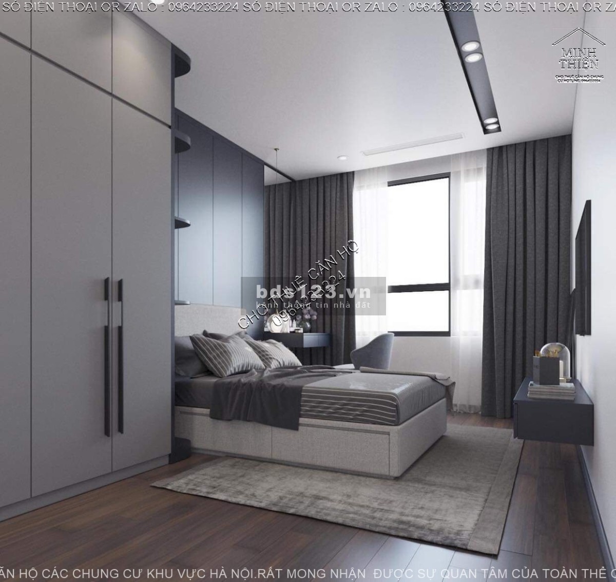 (Chung Cư Vinhomes D’capitale Trần duy hưng) Cho Thuê Căn 2 Ngủ Full Nội Thất giá tốt