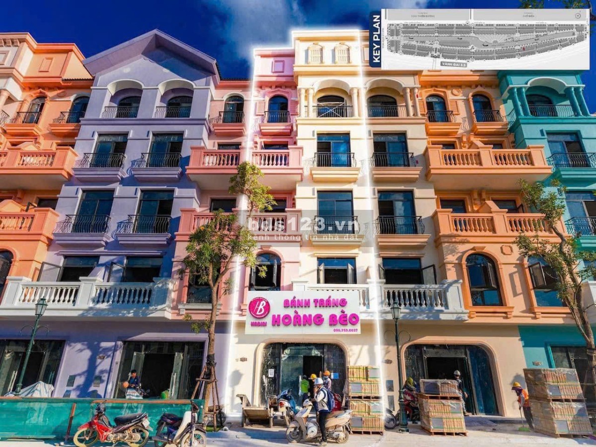 Cho thuê miễn phí 18-24 tháng shophouse kinh doanh tại Mega Grand World Hà Nội