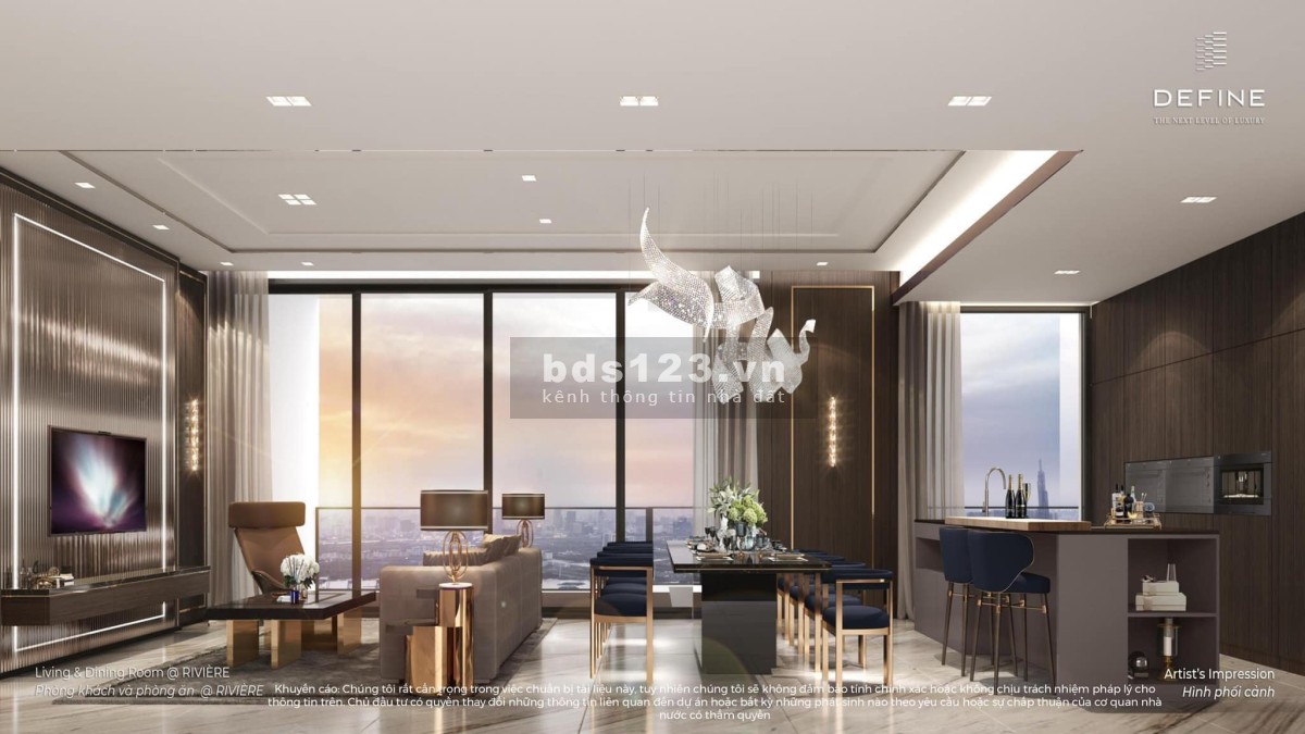 BÁN căn hộ Siêu Phẩm DEFINE - Dự án cao cấp của Capitaland - Mua hàng trực tiếp CDT Quận 2