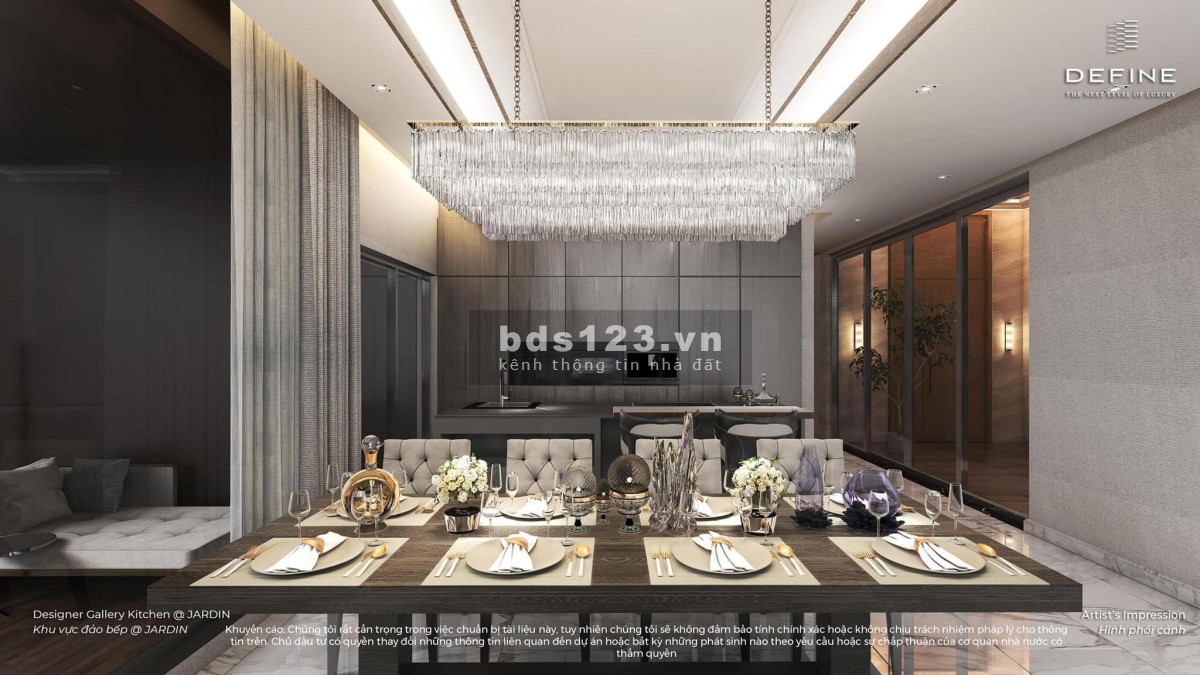 BÁN căn hộ Siêu Phẩm DEFINE - Dự án cao cấp của Capitaland - Mua hàng trực tiếp CDT Quận 2