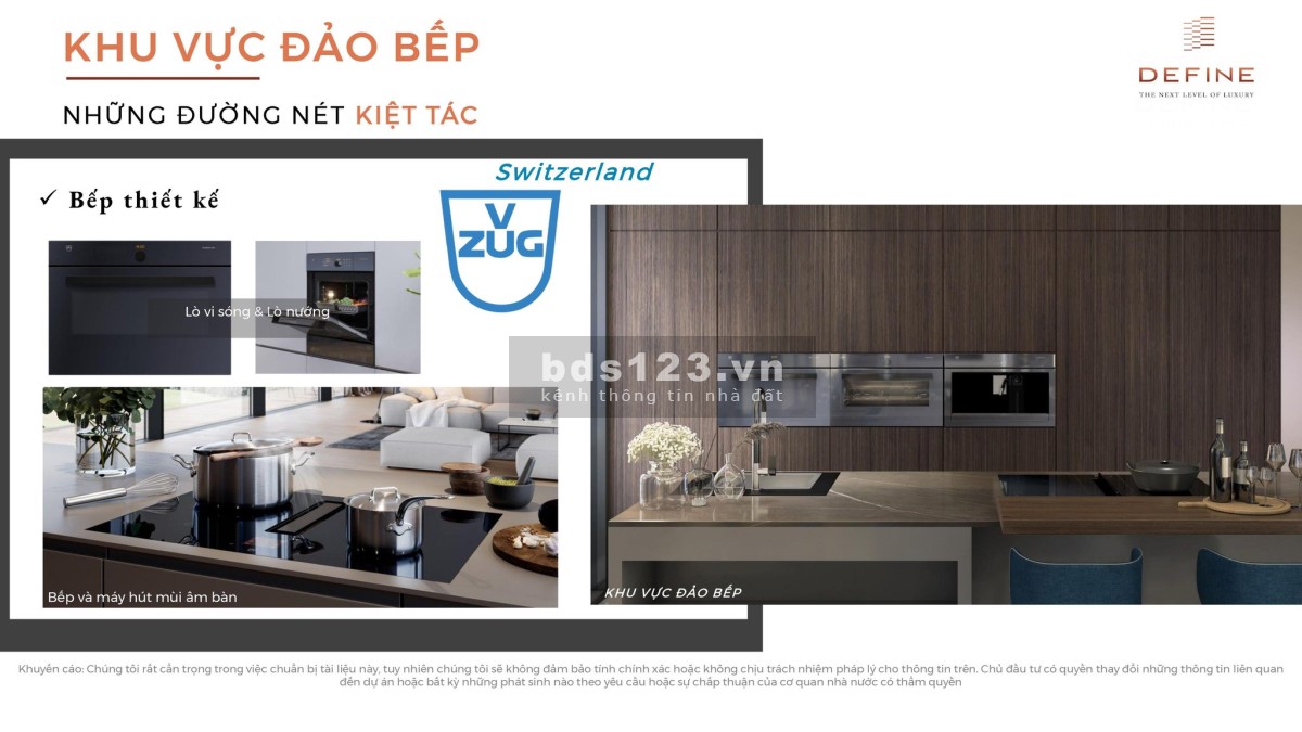 BÁN căn hộ Siêu Phẩm DEFINE - Dự án cao cấp của Capitaland - Mua hàng trực tiếp CDT Quận 2