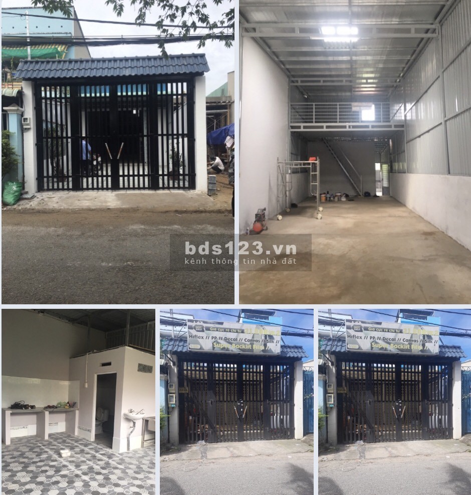 Cho thuê kho, nhà xưởng 300m2, 600m2 ...gần CĐ Điện lực, Hà Huy Giáp Quận 12
