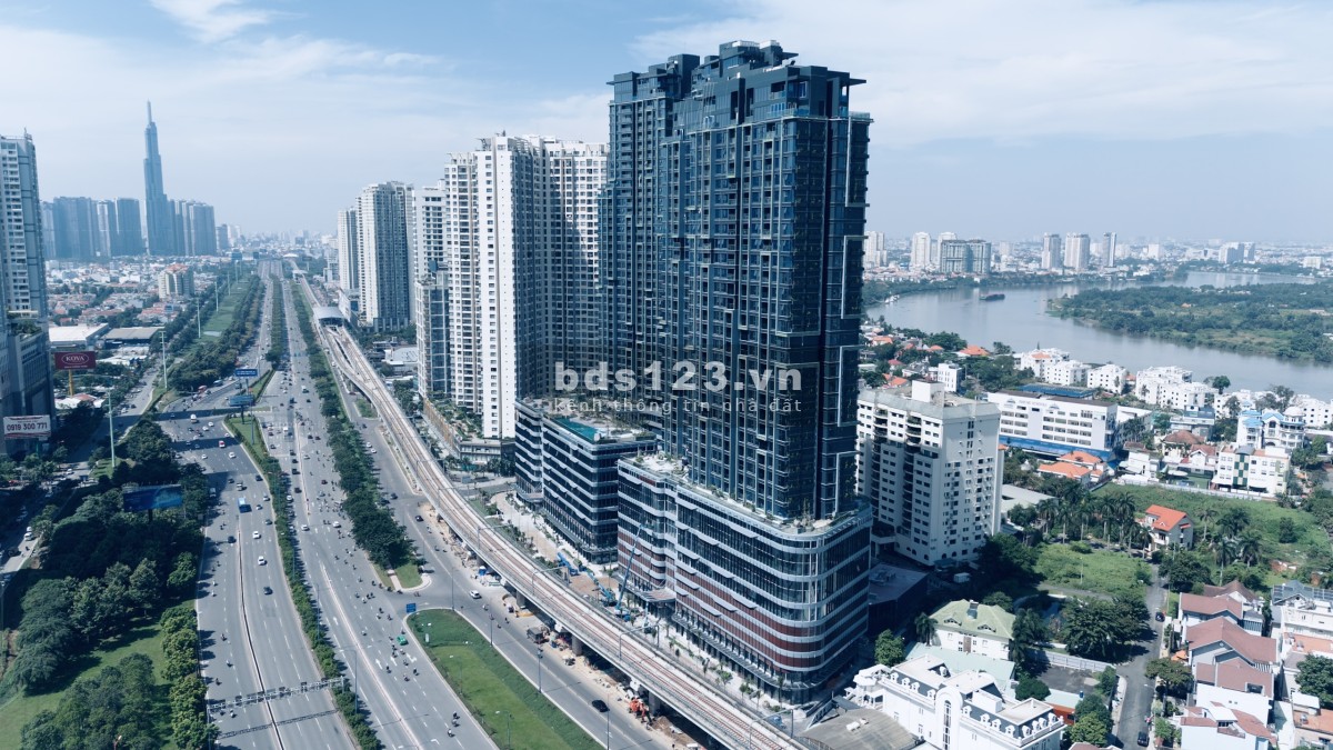 Cho thuê căn hộ 3 phòng ngủ view sông Lumiere Riverside. 0775505038