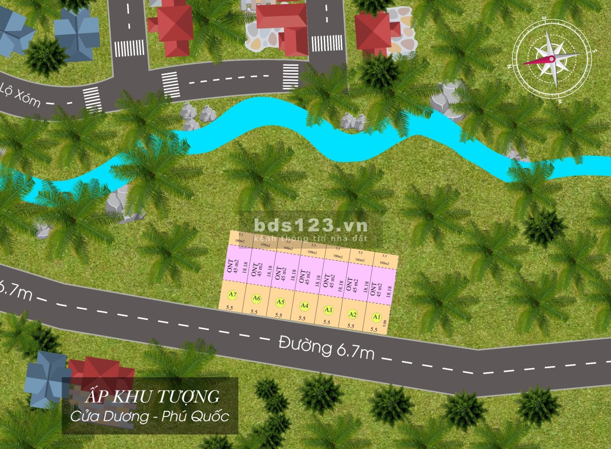Đất nền Khu Tượng, Phú Quốc, Kiên Giang Siêu hót