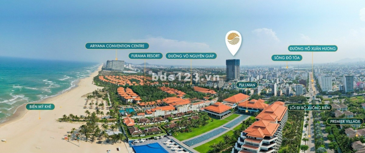 CỰC HIẾM ‼ BÁN Căn HỘ CAO CẤP VIEW TRỰC DIỆN BIỂN MỸ KHÊ ĐÀ NẴNG- MÃ CĂN 2809