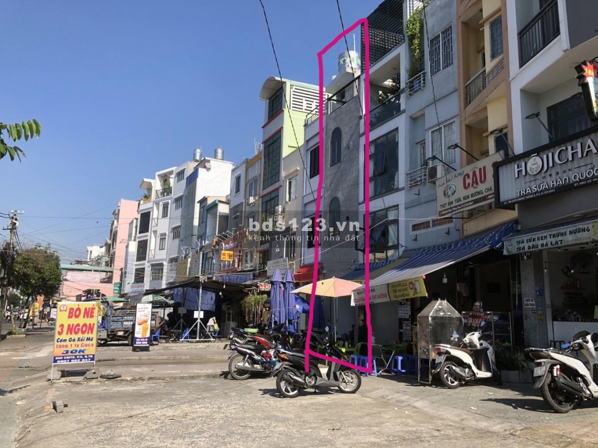 ***Bán nhà mặt tiền Tân Bình, mặt tiền đường Cách Mạng Tháng 8, (4*10)