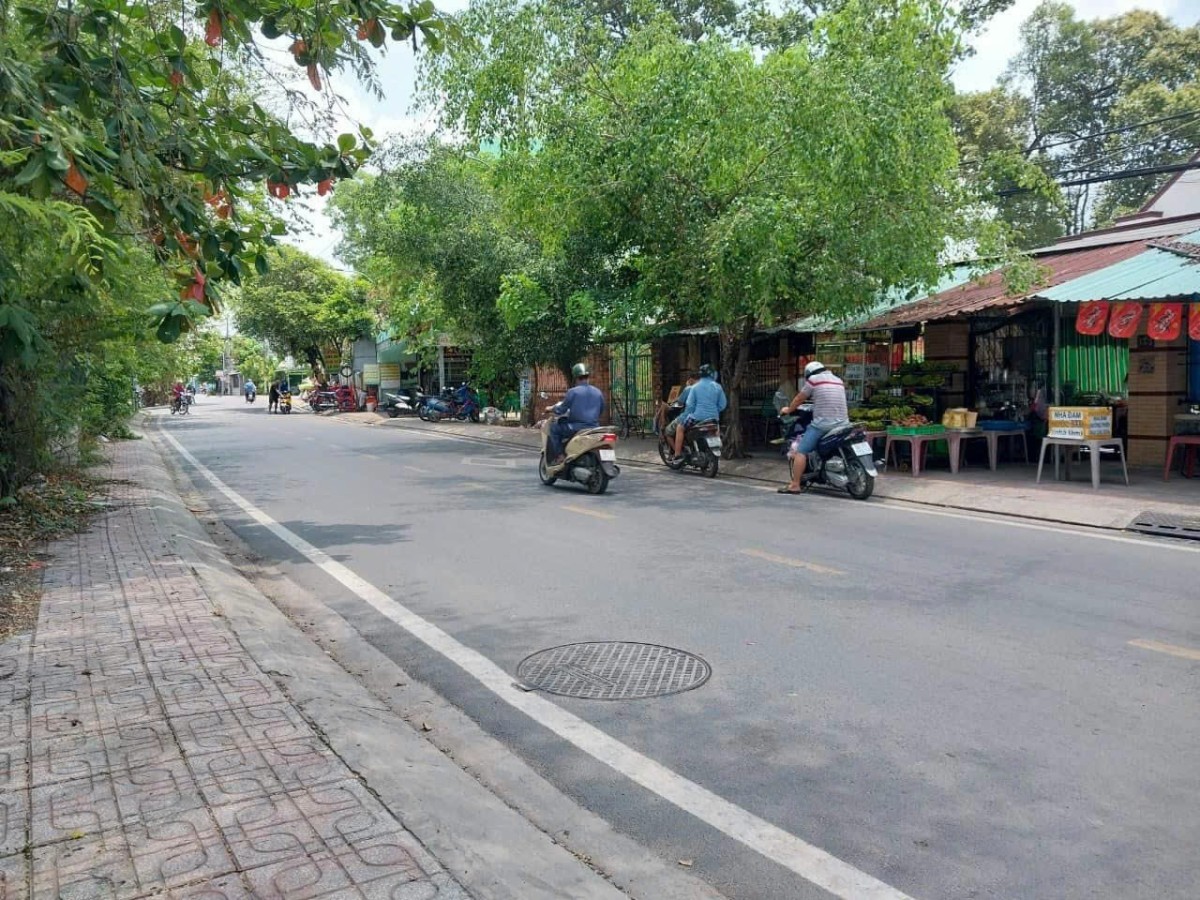 Đất mặt tiền Trần Thị Bốc, Thới Tam Thôn, Hóc Môn, 10x35 312m2, đường 14m có vỉa hè nhỉnh
