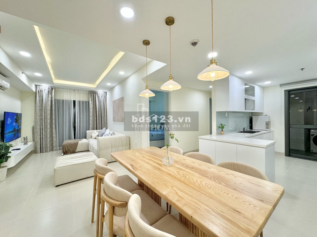 Nhà cực đẹp và sang! Cho thuê Masteri Thảo Điền 3pn full NT 103M2 37 triệu BP