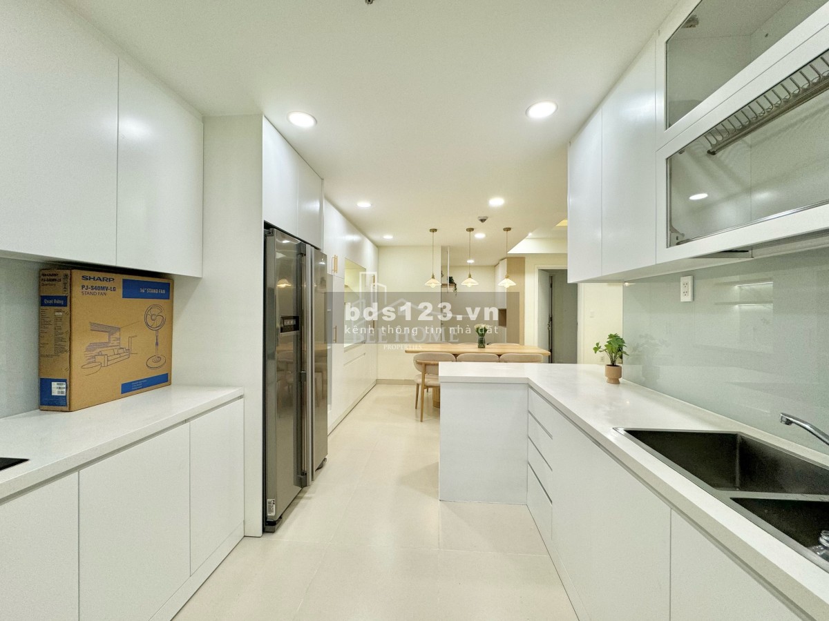 Nhà cực đẹp và sang! Cho thuê Masteri Thảo Điền 3pn full NT 103M2 37 triệu BP