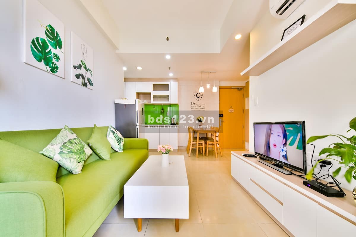 Cho thuê căn hộ Masteri Thảo Điền 2 phòng ngủ, full NT nhà. Đẹp 17tr bao phí