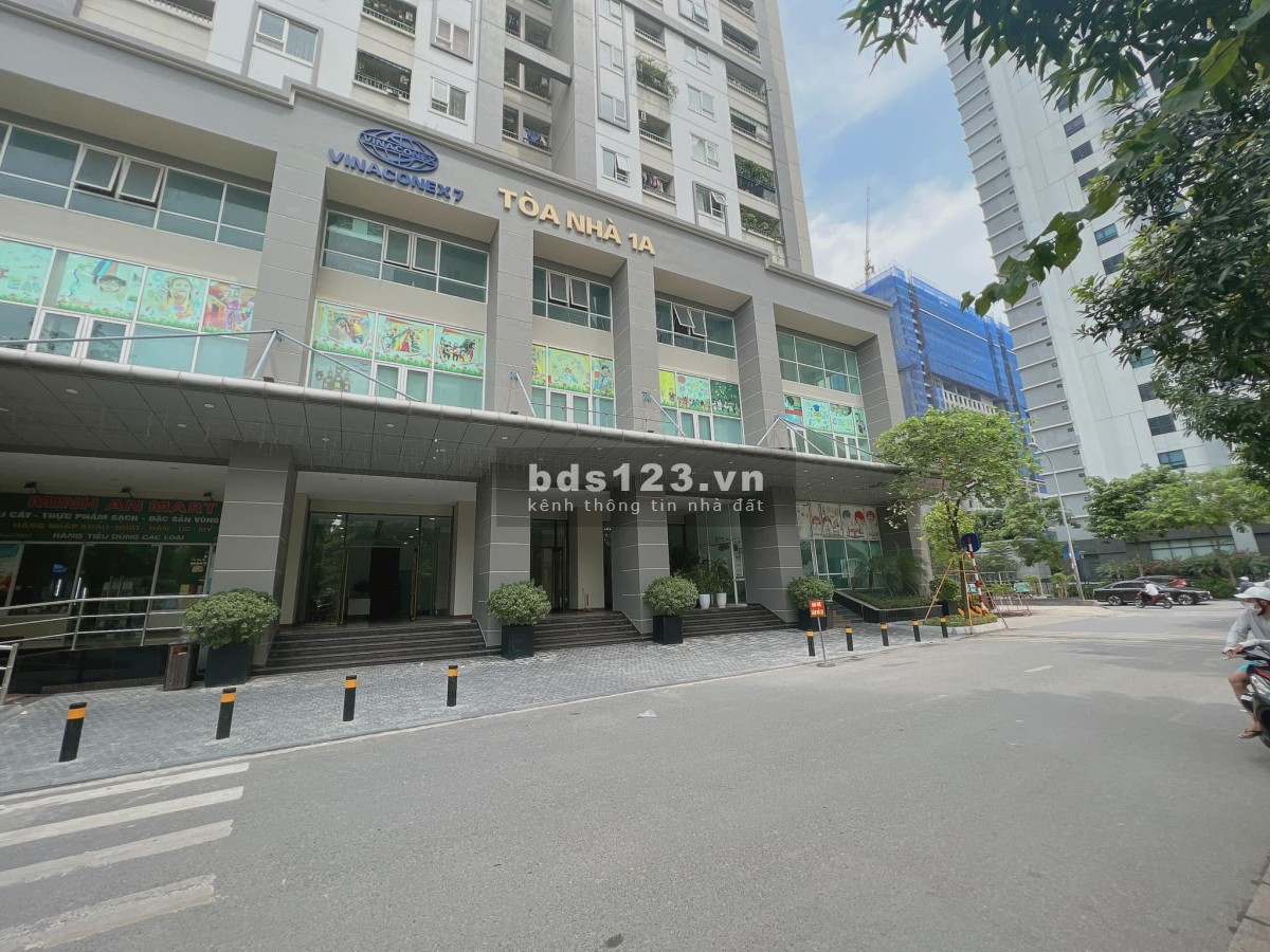 Bán căn 3N tòa 1A Vinaconex 7 Hồ Tùng Mậu Từ Liêm, nhà đẹp, thoáng sáng,120m2 giá 4.75 tỷ