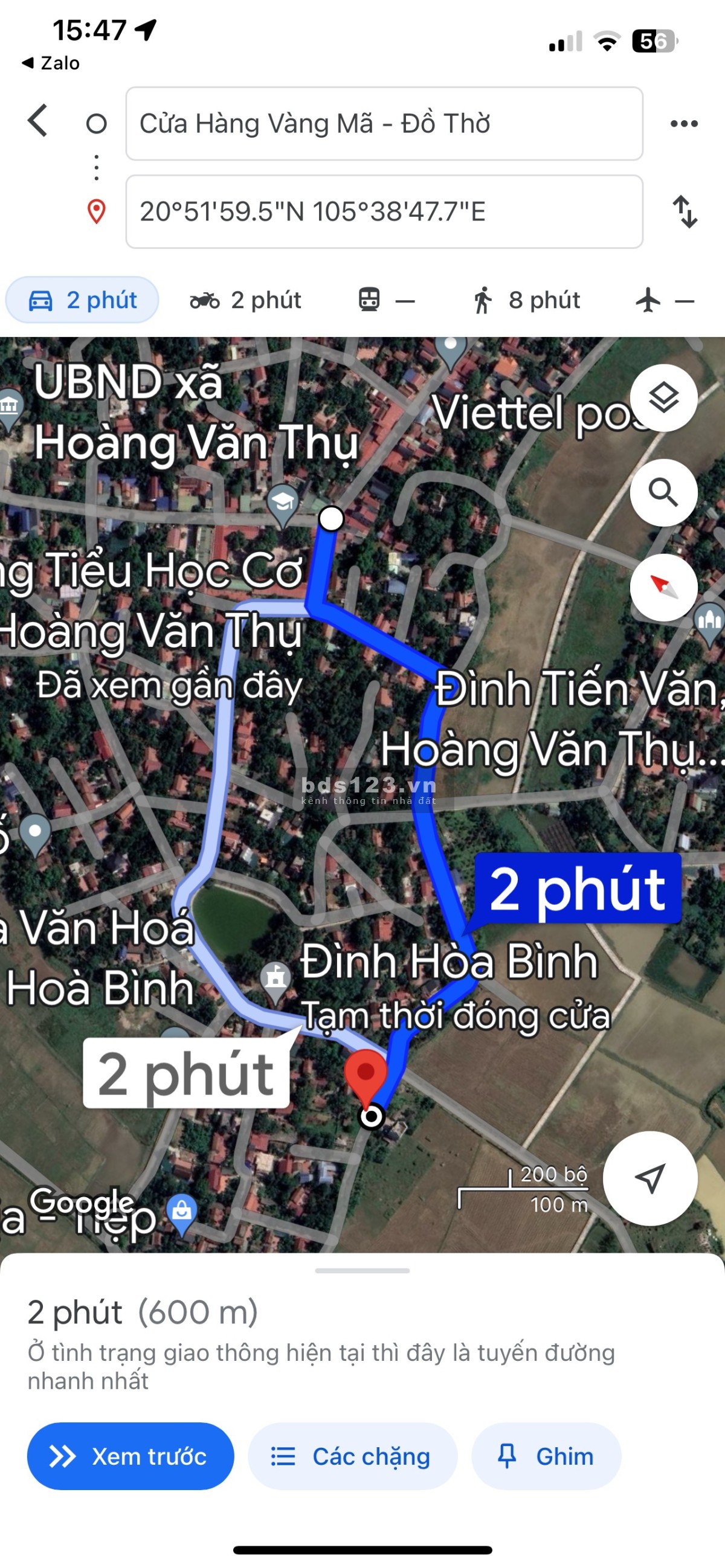 Bán 135m đất ở + Vườn tại Hoàng Văn Thụ - Chương Mỹ - HN Giá rẻ