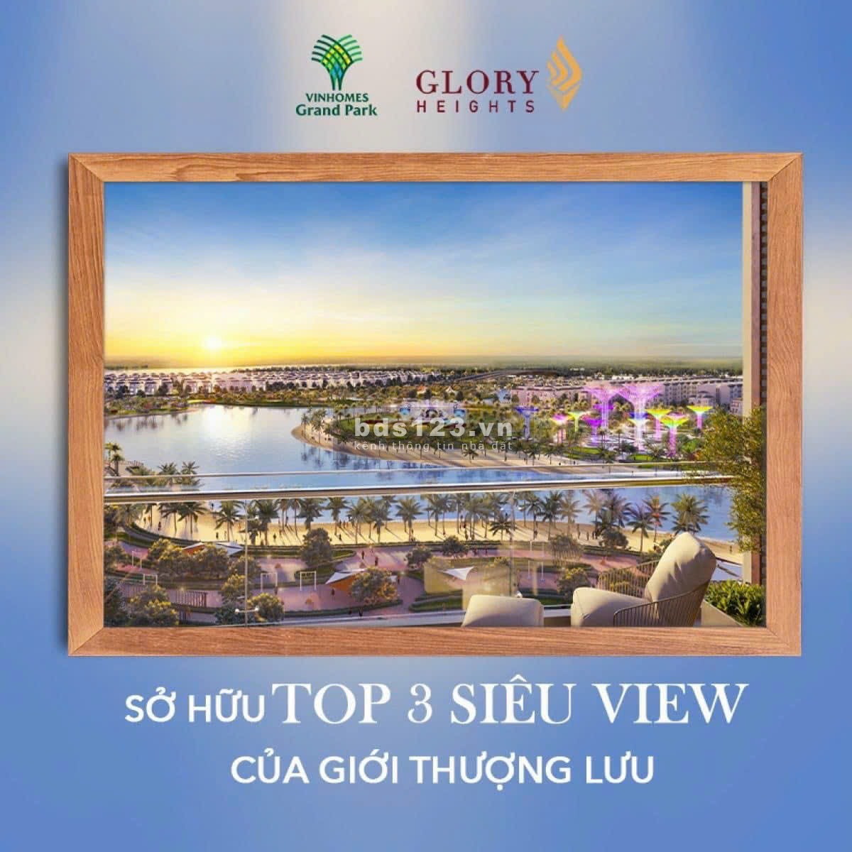 Bán căn hộ Glory Heights cạnh Vincom lớn nhất miền nam chỉ 4,7 tỷ