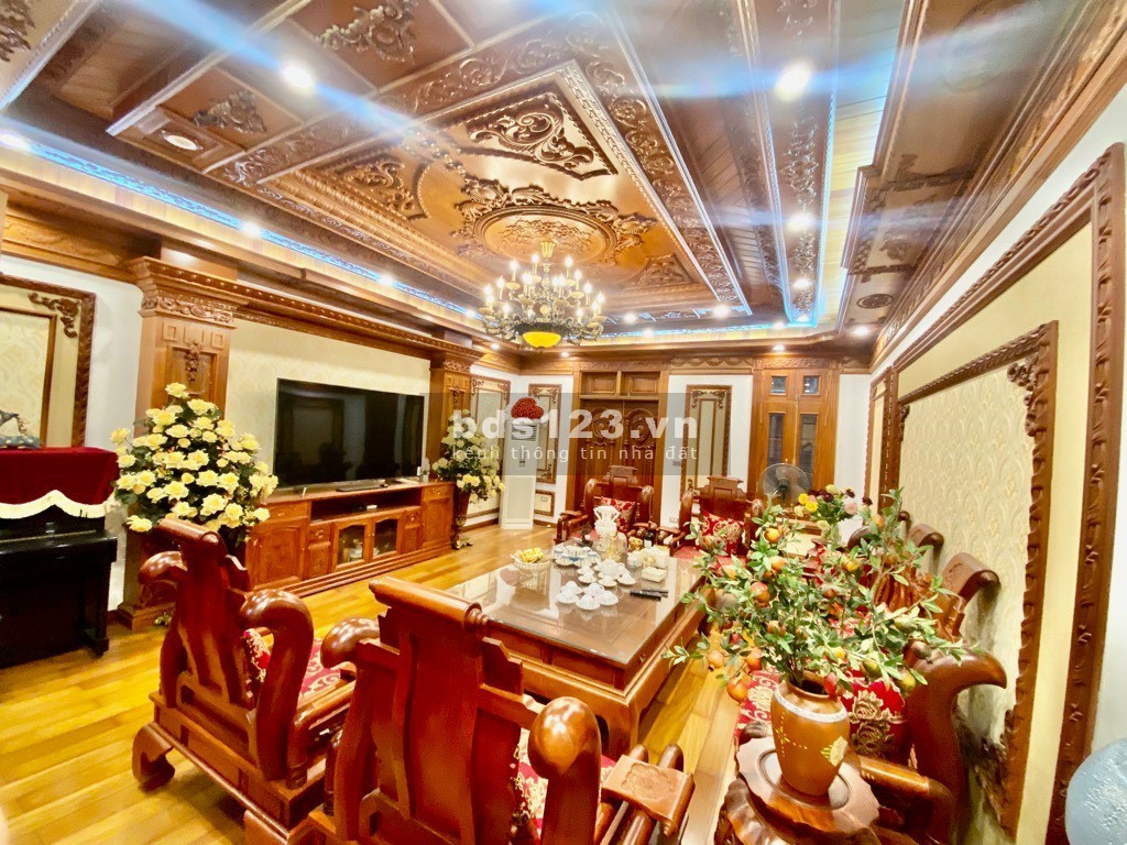 Bán nhà biệt thự 100M X4 tầng, trung tâm Gia Lâm, gara ô tô, nội thất đẹp long lanh 14.8 tỷ