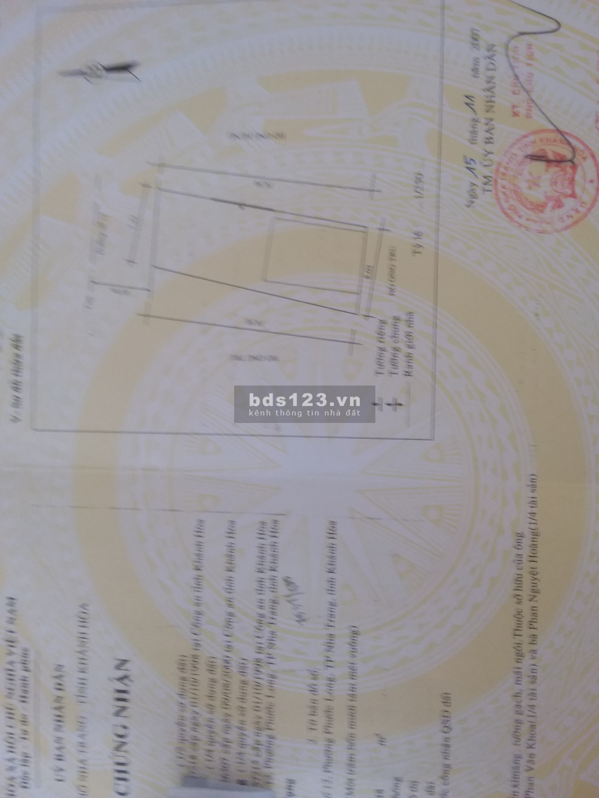 Chính chủ bán nhà mặt tiền số 26, Phùng Hưng, Phước Long, Nha Trang. Diện tích 236m2. Giá 15 tỉ
