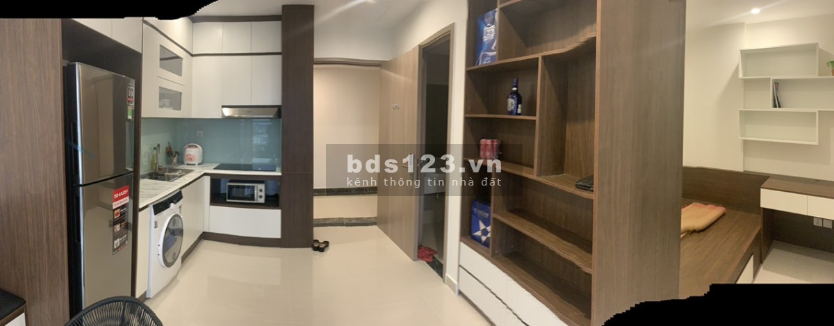 Cho thuê căn hộ 1 Ngủ + 43m2 ,đầy đủ nội thất