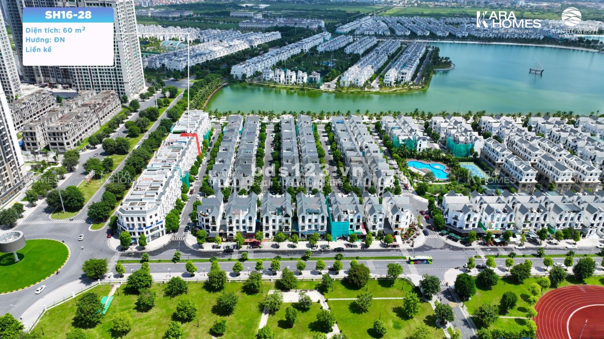 Shophouse sổ lâu đường 52m dối diện 60 tòa chung cư giá 32.1 tỷ tại Vin Gia Lâm (0985941715)