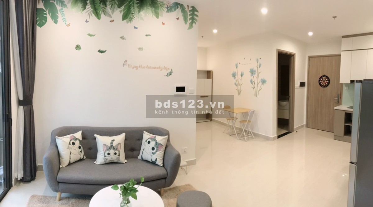 Chính chủ cần cho thuê căn hộ 1N+ 43m2 đầy đủ nội thất, giá cho thuê 6.5tr bao phí dịch vụ
