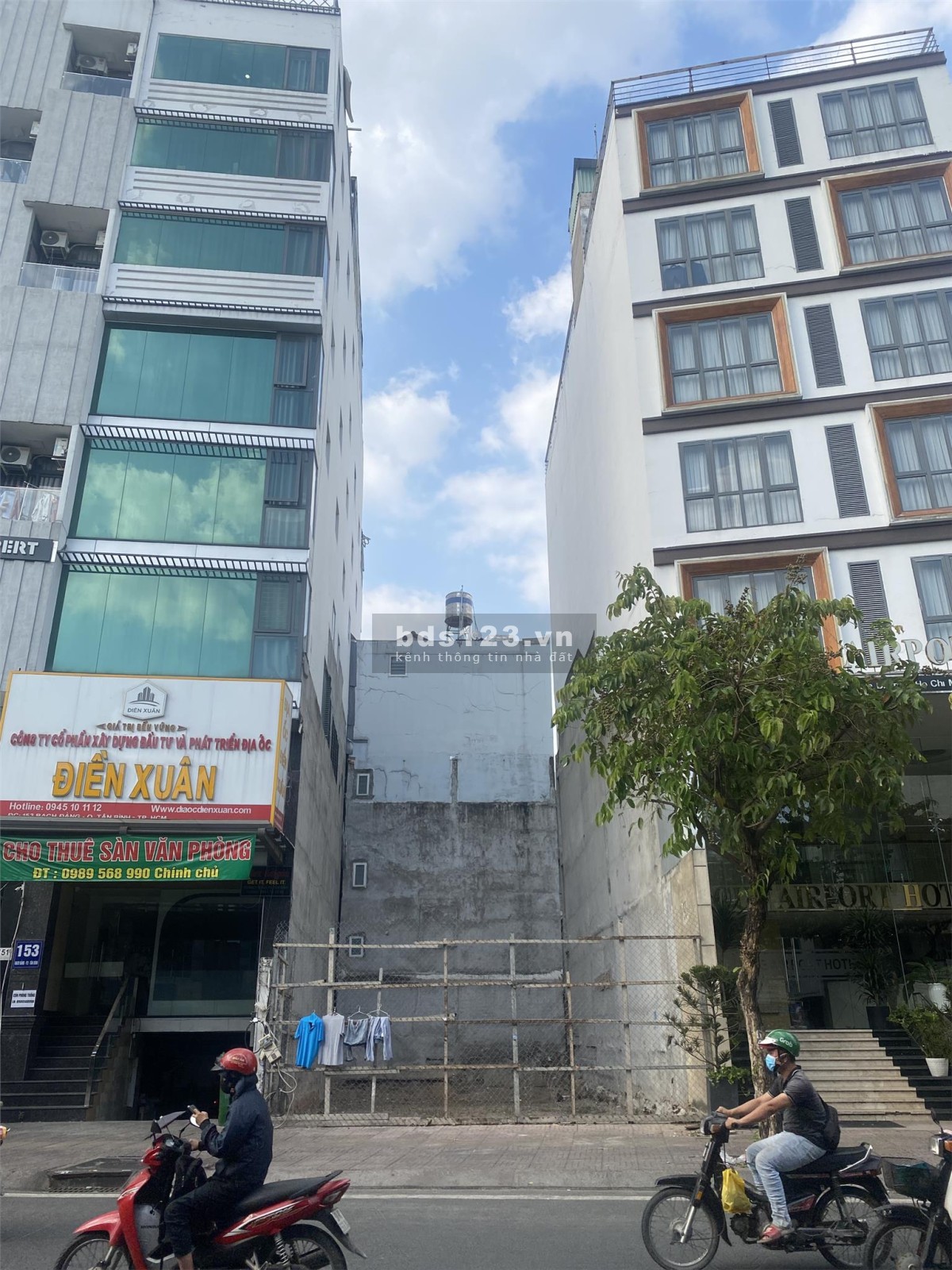 Bán mặt tiền 155 Bạch Đằng 2, phường 2 Tân Bình (8*21) gần sân bay Tân Sơn Nhất