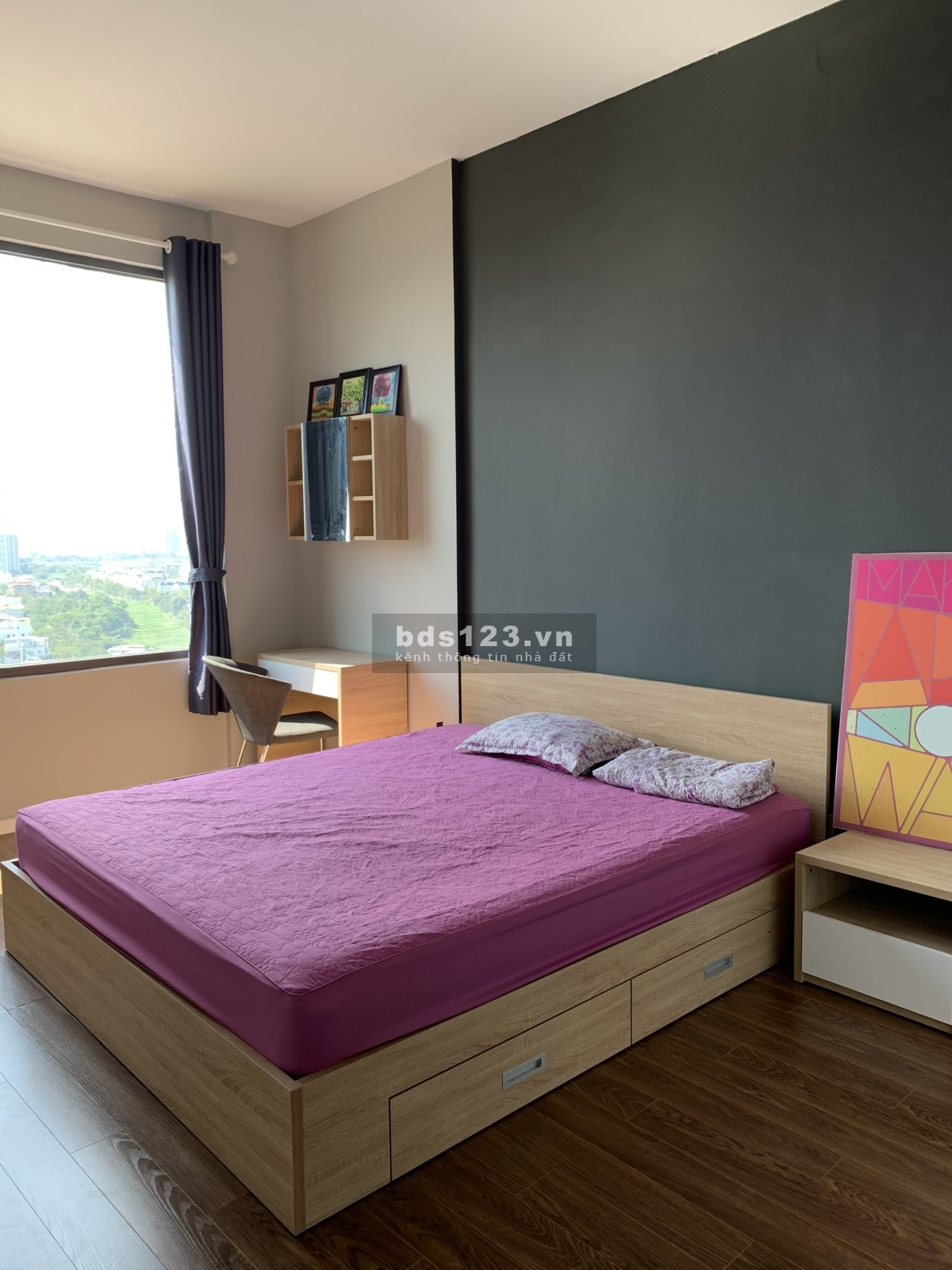 Bán căn hộ chung cư Jamila Khang Điền căn góc tầng cao đẹp full nội thất, có sổ hồng
