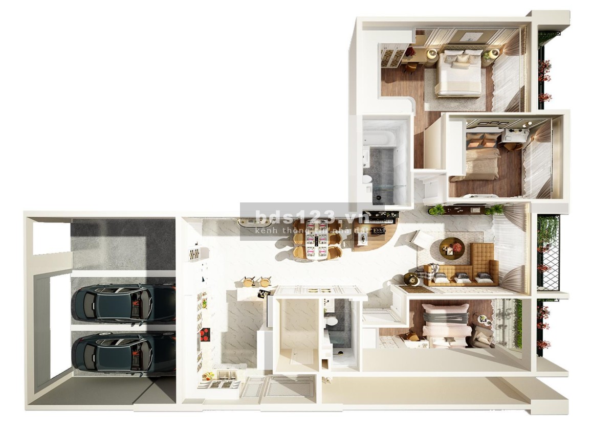 Biệt thự trên không-Sky Linked Villa tại KĐT Celadon City,Tân Phú-lần đầu tiên xuất hiện tại VN