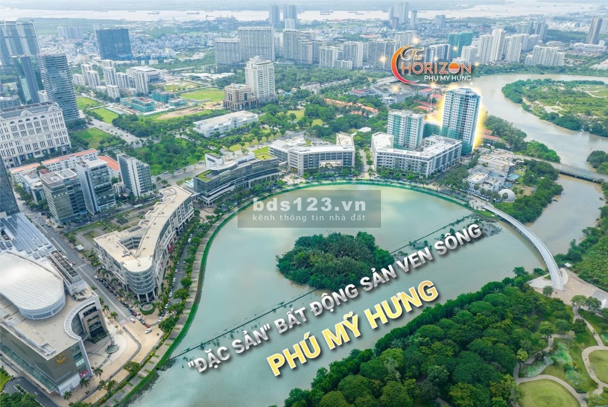 Bán căn hộ 3PN 109m2 tại The Horizon Quận 7 view hồ bán nguyệt giá chỉ từ 114 triệu/m2