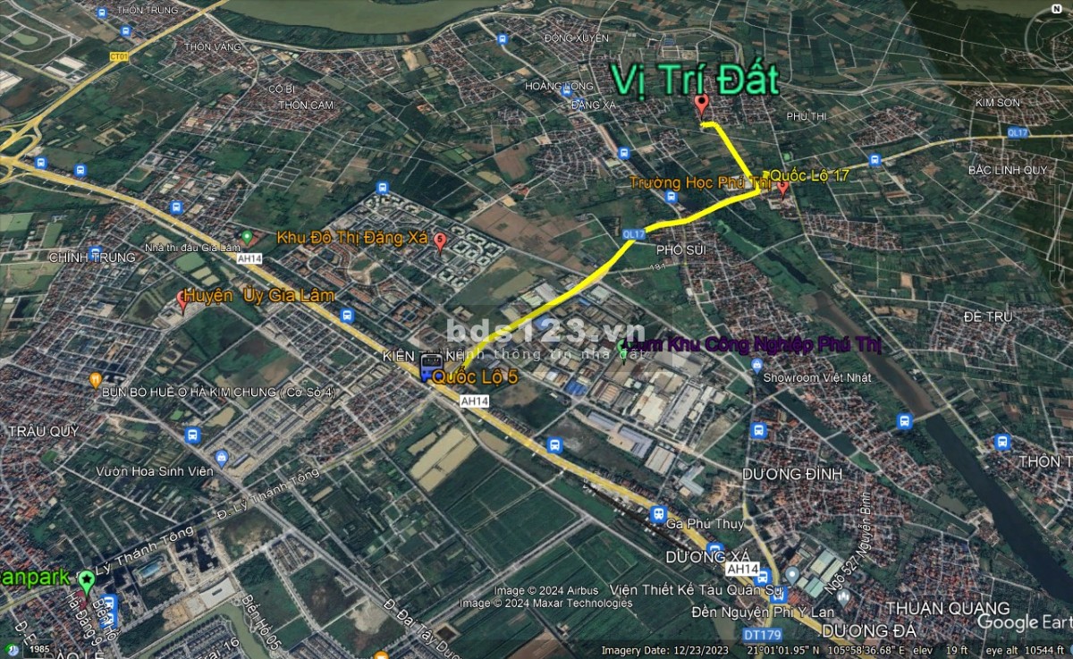 Cần Bán mảnh đất 50 Tại Phú Thị Gia Lâm Hà Nội