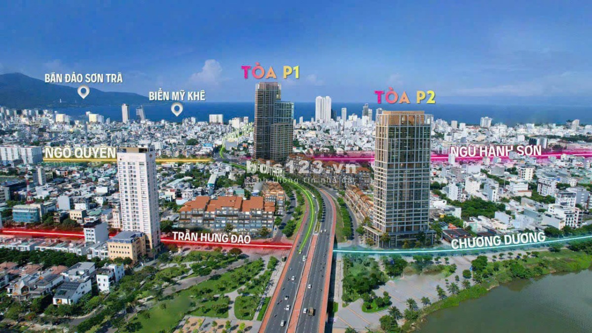 Bán căn hộ Panoma Sun Cosmo Residence 3,5 ha Trần Thị Lý – Chiết khấu 21% - NH hỗ trợ 70% - GĐ 1